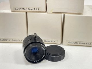 5 X 12MM F1.4 MANUAL IRIS CS MOUNT CCTV CAMERA LENSES (ORIGINAL RRP - £179): MODEL NO CCT303 (UNUSED RETAIL) [JPTM125771]