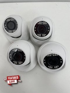 4 X WILDKAT ROBOF200W 5MP IP (6-22MM MOTORIZED) DOME SECURITY CAMERAS (UNUSED RETAIL) (SEALED UNIT) [JPTM125662]