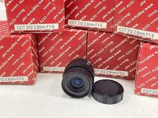 7 X 2.8MM F1.8 FIXED IRIS CS MOUNT CCTV CAMERA LENSES (ORIGINAL RRP - £209): MODEL NO CCT312 (UNUSED RETAIL) [JPTM126299]