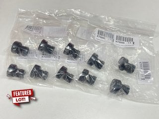 10 X 12MM HIGH RESOLUTION FIXED IRIS, STANDARD 12MM THREAD BOARD CCTV CAMERA LENSES (ORIGINAL RRP - £239): MODEL NO CCT390 (UNUSED RETAIL) [JPTM125869]