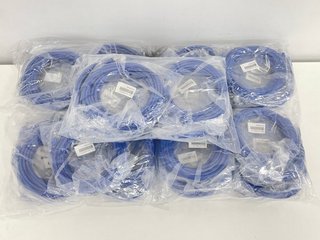 50X 5M BLUE CAT5 UTP ETHERNET PATCH CABLES (SEALED UNIT) [JPTM126368]