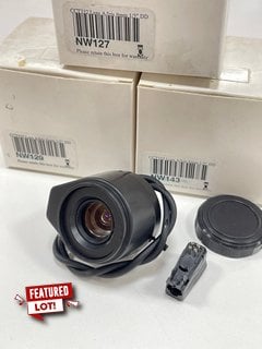 3 X 8MM F1.2 DIRECT DRIVE AUTO IRIS CS MOUNT CCTV LENSES (ORIGINAL RRP - £125): MODEL NO CCT332 (UNUSED RETAIL) [JPTM125744]