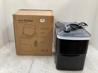 ICE MAKER MACHINE IN BLACK - MODEL: SLIMO1B: LOCATION - D3