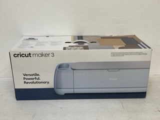 CRICUT MAKER 3 IN BLUE - RRP £380: LOCATION - BOOTH