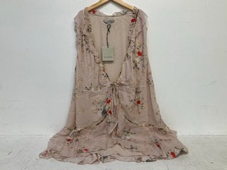 ALL SAINTS DUSTY PINK ARI CORA DRESS SIZE 16 UK - RRP £125: LOCATION - BOOTH