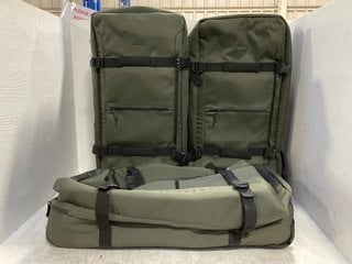 3 X TRAVEL SUITCASES TO INCLUDE DAKAR DUFFLE KHAKI - SIZE LARGE - RRP £109.00: LOCATION - D10