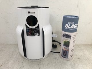 SHARK NEVERCHANGE 5 AIR PURIFIERS TO INCLUDE COOKS ESSENTIALS DUAL AIR FRYER MODEL: 819102 BK 00: LOCATION - D15