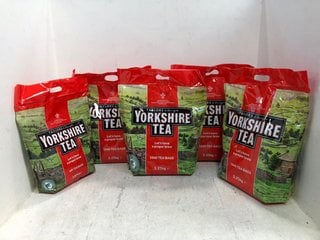 5 X TAYLORS OF HARROGATE YORKSHIRE TEA 1040 TEA BAGS: LOCATION - C18