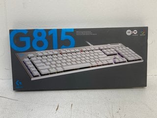 G815 LIGHT SYNC RGB MECHANICAL GAMING KEYBOARD: LOCATION - BOOTH