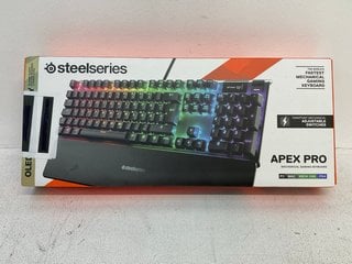 STEELSERIES APEX PRO MECHANICAL GAMING KEYBOARD - RRP £219.99: LOCATION - BOOTH