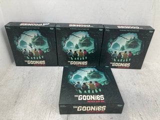 4 X FUNKO GAMES THE GOONIES NEVER SAY DIE GAME: LOCATION - C7