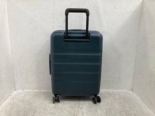 ANTLER ICON STRIPE SMALL 4 WHEELED HAND LUGGAGE SUITCASE IN GREEN: LOCATION - C6