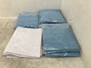 QTY OF PILLOW CASES IN BLUE/WHITE: LOCATION - C5