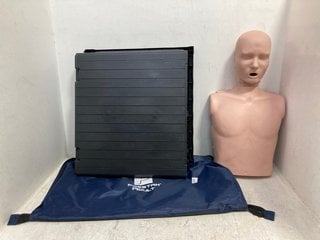 RELIANCE MEDICAL LIGHTWEIGHT PROFESSIONAL ADULT CPR/AED TRAINING MANIKIN - RRP £274.99: LOCATION - B3