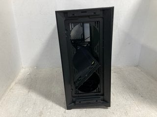 CORSAIR PC CASE IN BLACK (MISSING PARTS): LOCATION - B10