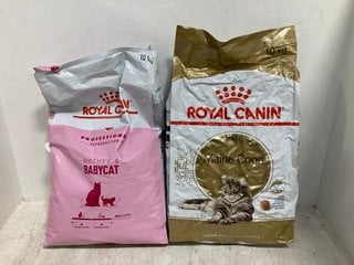 ROYAL CANIN PROFESSIONAL REPRODUCTION MOTHER & BABY CAT 10KG CAT FOOD - BBE 25/01/26 TO INCLUDE ROYAL CANIN ADULT MAINE COON 10KG CAT FOOD - BBE 02/02/26: LOCATION - B11