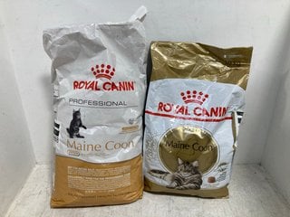 ROYAL CANIN ADULT MAINE COON 10KG CAT FOOD - BBE 02/02/26 TO INCLUDE ROYAL CANIN PROFESSIONAL MAINE COON 10KG CAT FOOD - BBE 29/07/25: LOCATION - B11