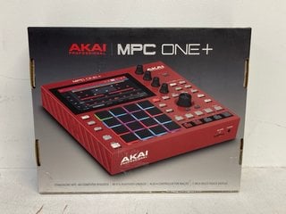 AKAI MPC ONE + STANDALONE MUSIC PRODUCTION DRUM MACHINE MODEL: MPCONE+/RED RRP £579: LOCATION - BOOTH