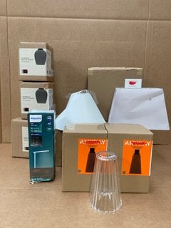 QTY OF ASSORTED HOUSEHOLD ITEMS TO INCLUDE PHILIPS LED DESK LIGHT: LOCATION - B18