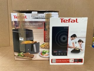 TEFAL EASY FRY GRILL & STEAM MACHINE TO INCLUDE TEFAL EVERYDAY INDUCTION HOB: LOCATION - B20