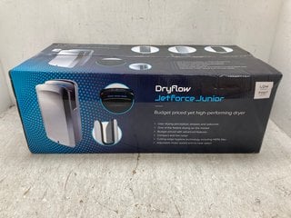 DRYFLOW JETFORCE JUNIOR HIGH PERFORMANCE DRYER IN WHITE - RRP £299.90: LOCATION - D1