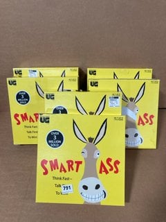 6 X SMART ASS BOARD GAMES: LOCATION - A18