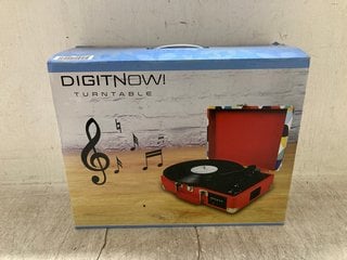 DIGIT NOW! TURNTABLE IN BLACK: LOCATION - A16