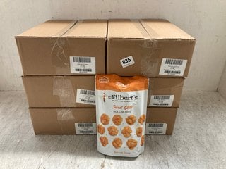 6 X CHILLI CHEESE CRACKERS - 6 X 150G - BBE 31/1/25: LOCATION - A15