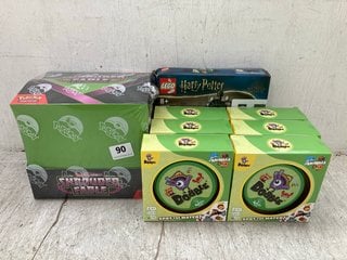 3 X ASSORTED CHILDRENS TOYS TO INCLUDE HARRY POTTER 40695 BORGIN AND BURKES FLOO NETWORK: LOCATION - D2