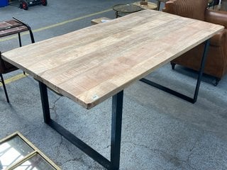 FIA DINING TABLE - SMALL - RRP £1200: LOCATION - C2