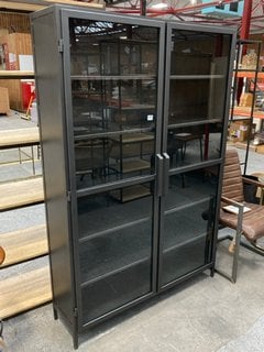 TAKUA IRON CABINET - DARK GREY - WIDE - RRP £1600: LOCATION - C2