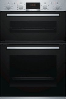 BOSCH BUILT IN DOUBLE ELECTRIC OVEN: MODEL MBS533BS0B - RRP £749: LOCATION - B6