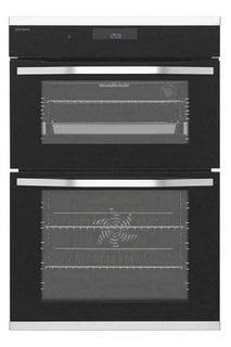 JOHN LEWIS & PARTNERS BUILT IN DOUBLE ELECTRIC OVEN: MODEL JLBIDO931X - RRP £749: LOCATION - B6