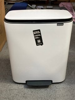 BRABANTIA 60L DUAL COMPARTMENT RECYCLING PEDAL BIN: LOCATION - BR1