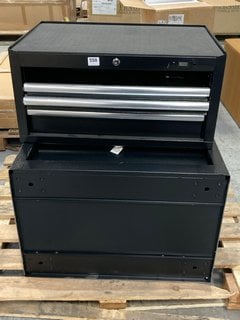 3 DRAWER TOOL CHEST IN BLACK TO INCLUDE 6 DRAWER TOOL CHEST IN BLACK: LOCATION - A4