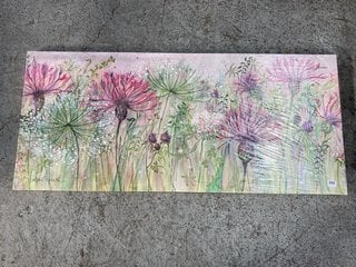 CATHERINE J STEPHENSON THISTLE AND CLOVER WALL ART: LOCATION - C6