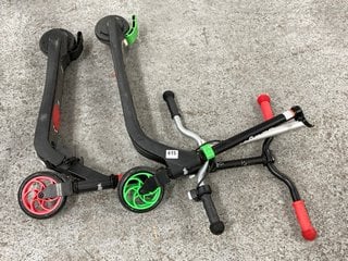 (COLLECTION ONLY) 2 X WIRED ELECTRIC SCOOTERS: LOCATION - C6