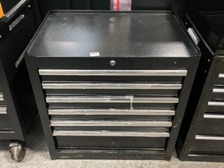 6 DRAWER TOOL CHEST IN BLACK: LOCATION - A6