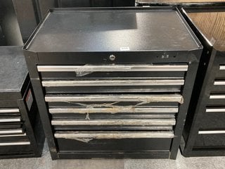 6 DRAWER TOOL CHEST IN BLACK: LOCATION - A6