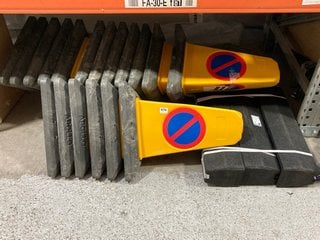 3 X FLEXI FOOT TO INCLUDE 18 X PLASTIC CONES: LOCATION - DR (KERBSIDE PALLET DELIVERY)