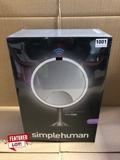 SIMPLE HUMAN SENSOR MIRROR TRIO MAX RRP £299: LOCATION - BR1