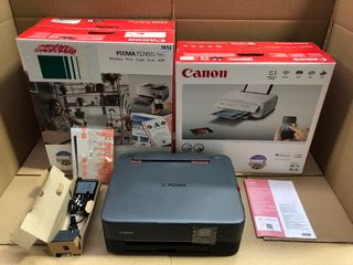 3 X ASSORTED CANON PRINTERS TO INCLUDE PIXMA TS5350I TO INCLUDE PIXMA TS7451I: LOCATION - BR1