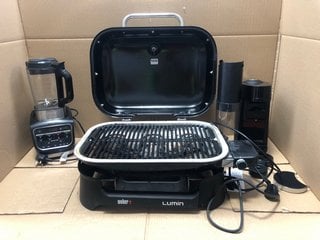 QTY OF ASSORTED ITEMS TO INCLUDE NESPRESSO VERTUO PLUS COFFEE MACHINE IN BLACK: LOCATION - BR4