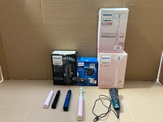 QTY OF ASSORTED ITEM TO INCLUDE PHILIPS SERIES 3000 SHAVER: LOCATION - BR7