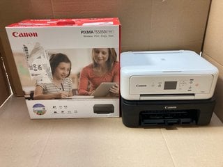 3 X ASSORTED PRINTERS TO INCLUDE CANON PIXMA TS5350I: LOCATION - BR7