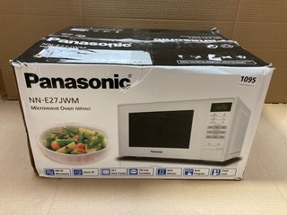 PANASONIC MICROWAVE OVEN IN WHITE MODEL : NN-E27 JWM: LOCATION - BR7