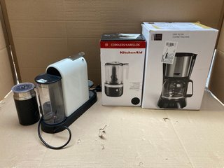 QTY OF ASSORTED HOUSEHOLD ITEMS TO INCLUDE KITCHEN AID BLENDER: LOCATION - BR9