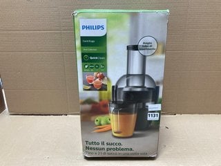 PHILIPS JUICERS 2L MODEL: HR1855/70: LOCATION - BR10