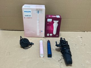 QTY OF ASSORTED ITEMS TO INCLUDE PHILIPS LADY SHAVER 800: LOCATION - BR10