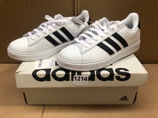 ADIDAS GRAND COURT 2.0 TRAINERS IN WHITE/BLACK - SIZE UK 6: LOCATION - BR14